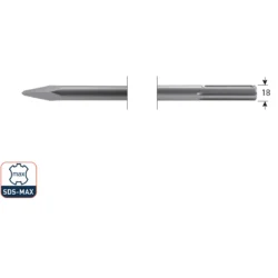 SDS-Max Pointed Chisel, L = 280 mm
