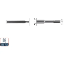 SDS-Plus Flat Chisel, 20 × 175 mm