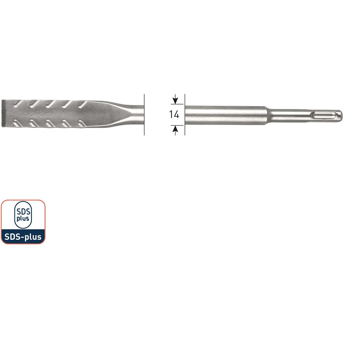 SDS-Plus Flat Chisel, V-Breaker, 20 × 250 mm