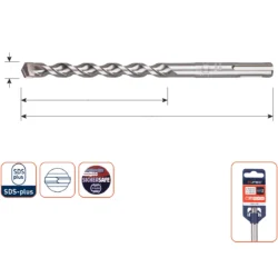 SDS-Plus Hammer Drill Bit – OPTI-LINE